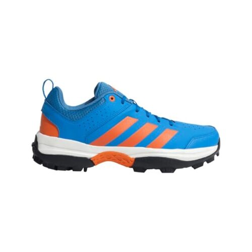 adidas cricket shoes. durable spikes, lightweight cushioned sole, breathable mesh design, and stylish sporty look for professional batting, bowling, and fielding performance.”
