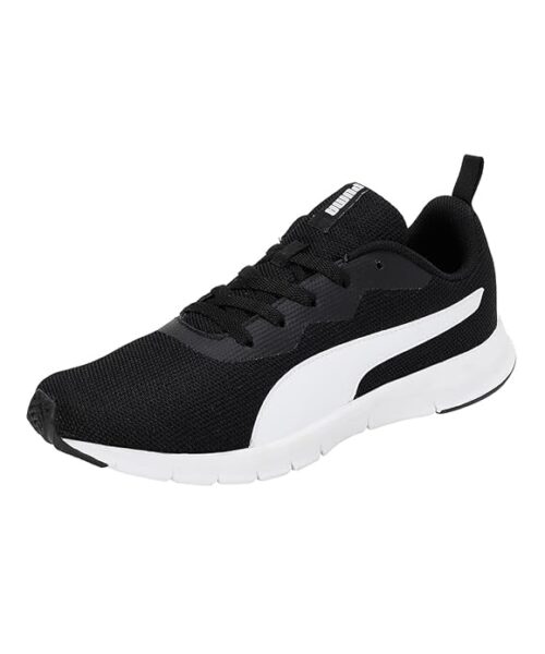 “Puma black sneakers with sleek design, cushioned sole, durable rubber outsole, and comfortable fit – versatile lifestyle shoes for casual wear, gym, and street style fashion.”