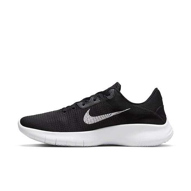 nike mens black shoes with breathable mesh upper, cushioned midsole, and durable rubber outsole for running, training, and casual wear