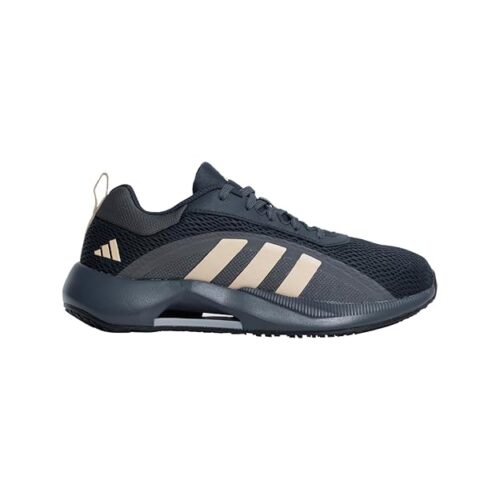 adidas gym shoes. lightweight training and workout sneakers with breathable mesh, cushioned sole, and durable grip for men