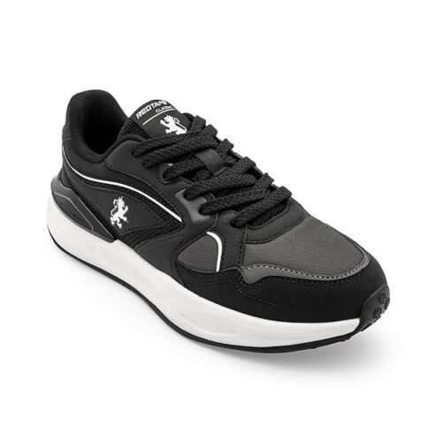 red tape black shoes. stylish formal and casual footwear with premium leather finish, cushioned sole, and versatile design for office, parties, and everyday wear